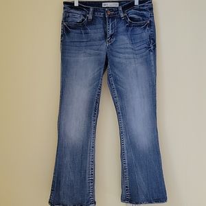Bke Payton Jeans. Stretchy fit.  with 29 1/2 length.